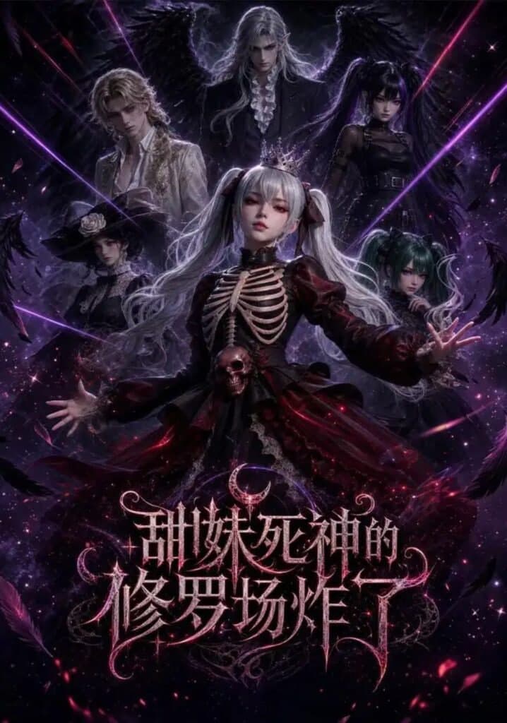 甜妹死神的修罗场炸了海报