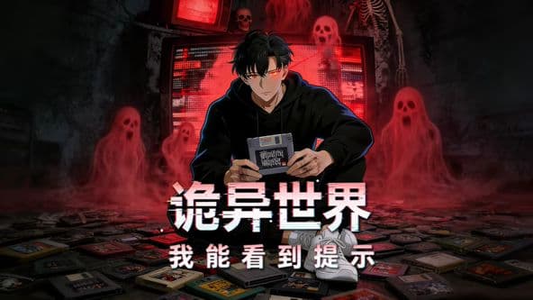 诡异世界：我能看到提示动态漫画海报