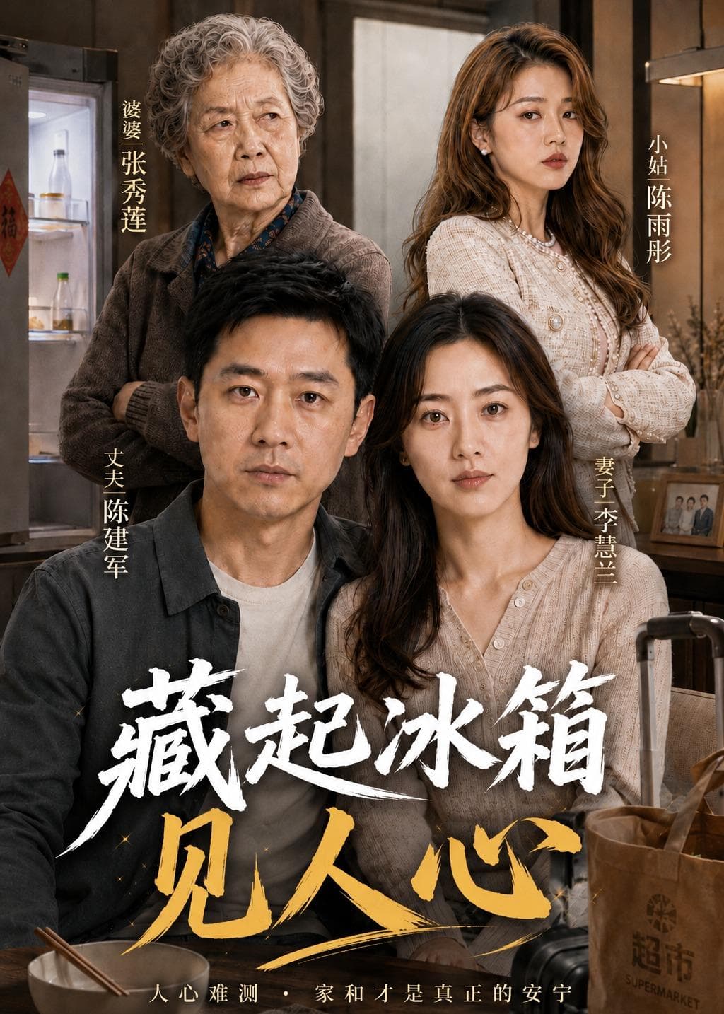 藏起冰箱见人心海报