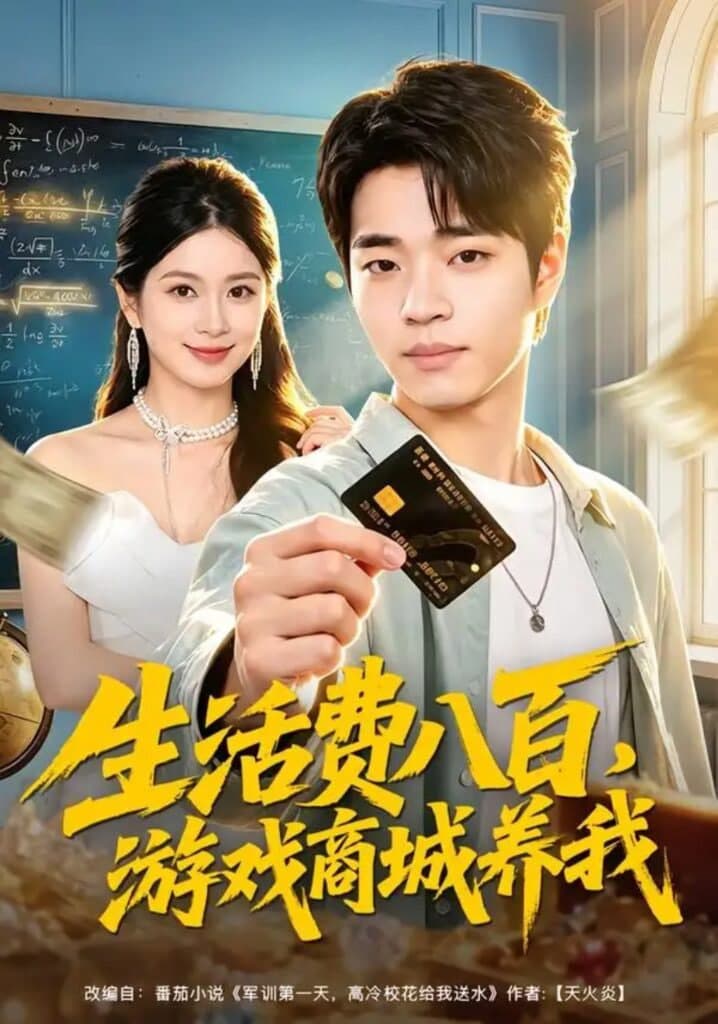 生活费八百，游戏商城养我海报