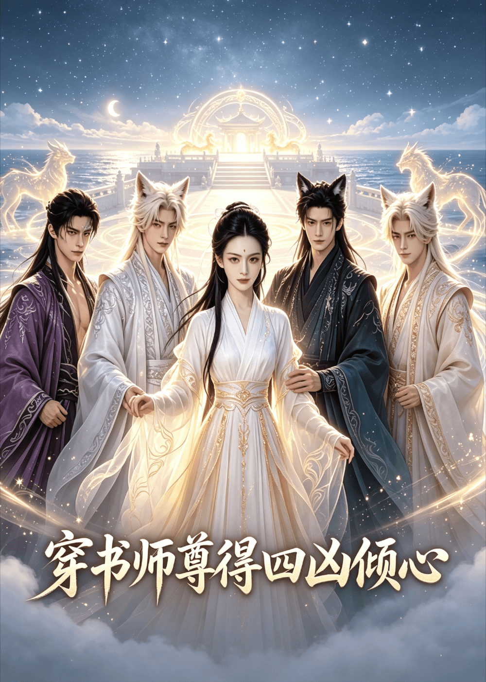 穿书师尊得四凶倾心海报