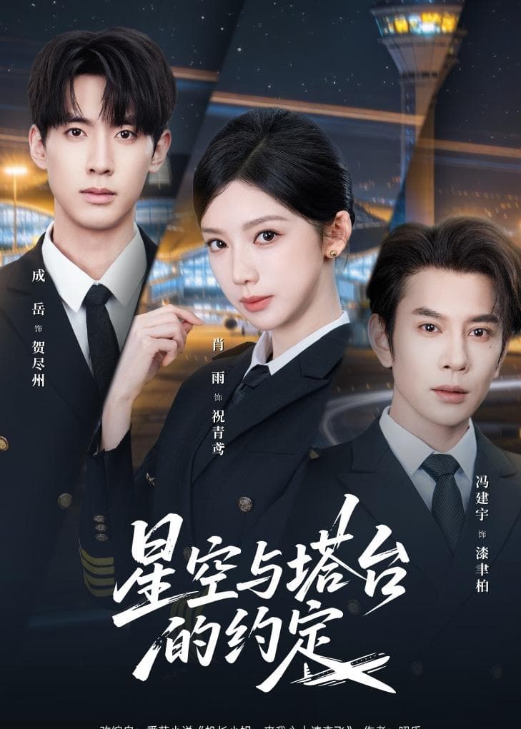 星空与塔台的约定海报
