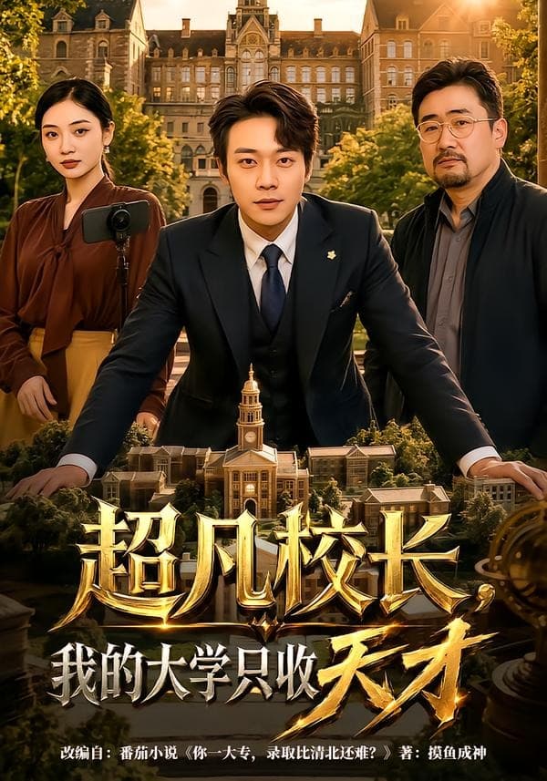 超凡校长，我的大学只收天才海报