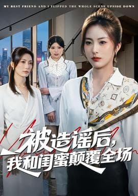 被造谣后，我和闺蜜颠覆全场海报