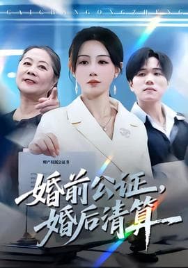 婚前公证，婚后清算海报
