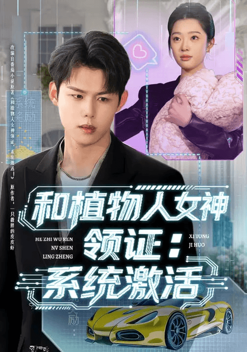 和植物人女神领证：系统激活海报