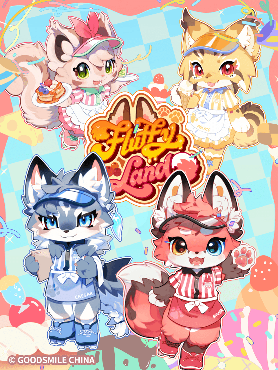FLUFFY LAND动态漫海报