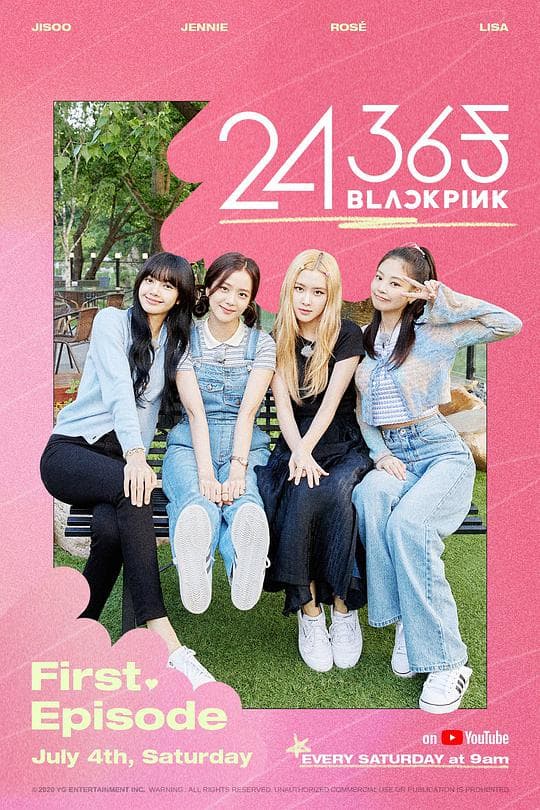 BLACKPINK相伴全年无休海报
